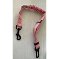 thumbnail image 3 of Retractable Dog Seat Belt, 2 Packs Adjustable Pet Safety Seatbelt Heavy Duty for Dogs, Reflective Nylon Car Seat Belts Elastic & Enduring for Dogs Travel,Pink, 3 of 7