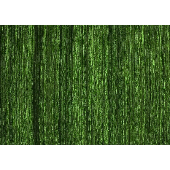 Ahgly Company Indoor Rectangle Abstract Green Modern Area Rugs, 5' x 7'