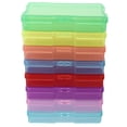 thumbnail image 1 of MasteelfCA 8pcs Plastic Storage Boxes Postcards Storage Cases Photos Organizing Boxes, 1 of 5