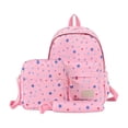 thumbnail image 4 of HJYCHN School Backpack for Boys Multi Star Print 3Pc Set Daypack with Crossbody Pencil Case Back to School Supplies for Kids Backpack for Teen Girls Pink, 4 of 4