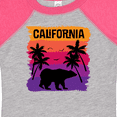 thumbnail image 4 of Inktastic California Sunset Vacation Beach Girls Baby Bodysuit, 4 of 5