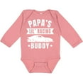 thumbnail image 3 of Inktastic Papas Lil Racing Buddy Boys or Girls Long Sleeve Baby Bodysuit, 3 of 5