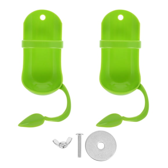 2 Pcs Parrot Food Container Vegetable Fruit Holder Parrot Cuttlefish Skeleton Stand