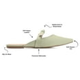 thumbnail image 2 of Brinley Co. Womens Vegan Leather Slip On Mule, 2 of 7