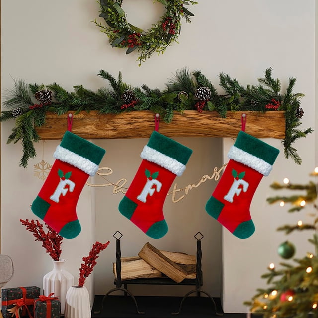 Christmas Decorations Three-dimensional Legs Old Man Doll Decorative Socks Bedside Gift Bag