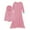 Hot Pink, variant on KAUOD Muslim Dress for Girl Abaya Dubai Arabian Toddler Long Sleeve Khimar Modest Islamic Eid Dress Ramadan Prayer Clothes