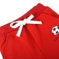 thumbnail image 6 of [BRAND CLEARANCE!!!] 1-6T Summer Boys' Cotton Shorts Soccer Printed Sports Shorts Casual Shorts for Playing Basketball Jogging (Red), 6 of 7