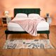 thumbnail image 4 of Cama Matrimonial Roomi con Cabecera Tapizada Color Verde, 4 of 5
