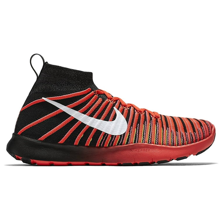 Nike Men s Free TR Force Flyknit Running Shoes Black Bright Crimson