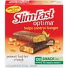 Slim-Fast Optima: Peanut Butter Crunch 1 Oz Snack Bar, 6 pk