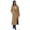 Soft Camel, variant on Women's Plus Size Long Shawl Collar Wool Blend Coat