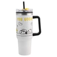 thumbnail image 1 of Termo Alto de Acero Inoxidable con Doble Pared y Tapa Hermética, Diseño Snoopy, Colección Peanuts, Capacidad 1.2L, Blanco, 1 of 7