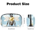 thumbnail image 5 of Honeybee Travel Case Storage Box Charger Case Organizer Cord Storage Organizer Box - Oxford Fabric Waterproof Electronic Digital Accessories Organizer Case, 5.9x9.44x3.14 in, 5 of 6