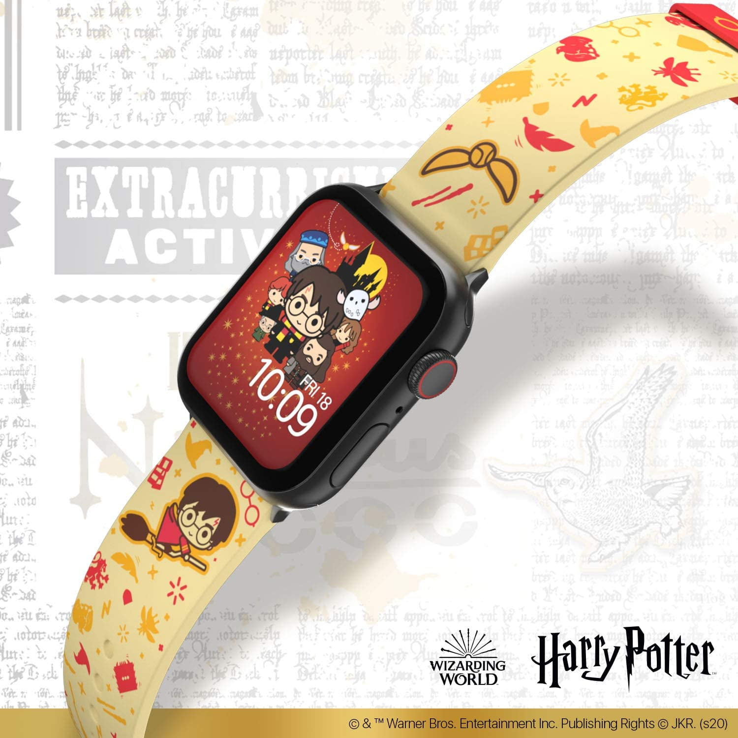 Geecy Harry Potter Smartwatch Band Officially Licensed Compatible With Watch Not Included Fits 38mm 40mm 42mm And 44mm Other