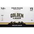 thumbnail image 4 of Four Peaks Golden Lager, Craft Beer, 15 pack 12 fl oz Aluminum Cans, 5% ABV, 4 of 4