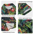 thumbnail image 3 of Dailycode Small Short Sleeve Button Down Shirts Parrot Birds in Jungle Casual Shirt 3-10 Years, 3 of 9