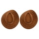 thumbnail image 2 of GOOHOCHY 2 uds sombrero de vaquero para niños, sombrero de Woody para niños, sombrero Fedora de ala ancha con correa ajustable para la barbilla para niños y niñas, fiestas de disfraces de Halloween, 2 of 8