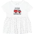 thumbnail image 3 of Inktastic Future Firefighter Red Fire Truck Engine Girls Baby Dress, 3 of 5
