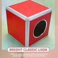 thumbnail image 1 of OULII Raffle Bowl For Tickets Aluminum Alloy Red Square Classic Look 1Pack, 1 of 7