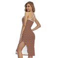 thumbnail image 2 of Halloween X Pattern Printed Cross Back Cami Dress, Halloween Decorative Fashion Summer Maxi Sexy Casual Dress For Women, 2 of 4