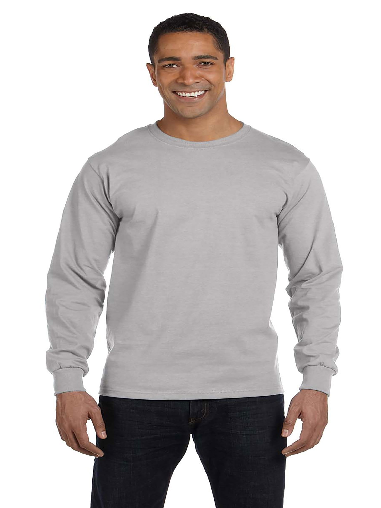 Hanes comfortsoft long sleeve t shirt Clearance