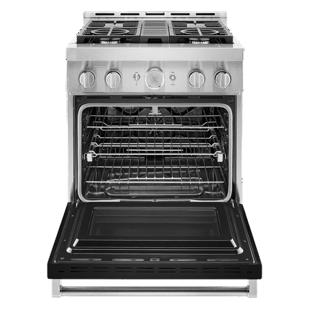 KITCHENAID KFGC500JBK professional gas range