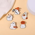 thumbnail image 2 of JJKBVCLO Halloween Pumpkin Pin Badge Adorable Charm For Costumes Bags Jackets Festive Accessory For Trick Or Treating & Parties, 2 of 5