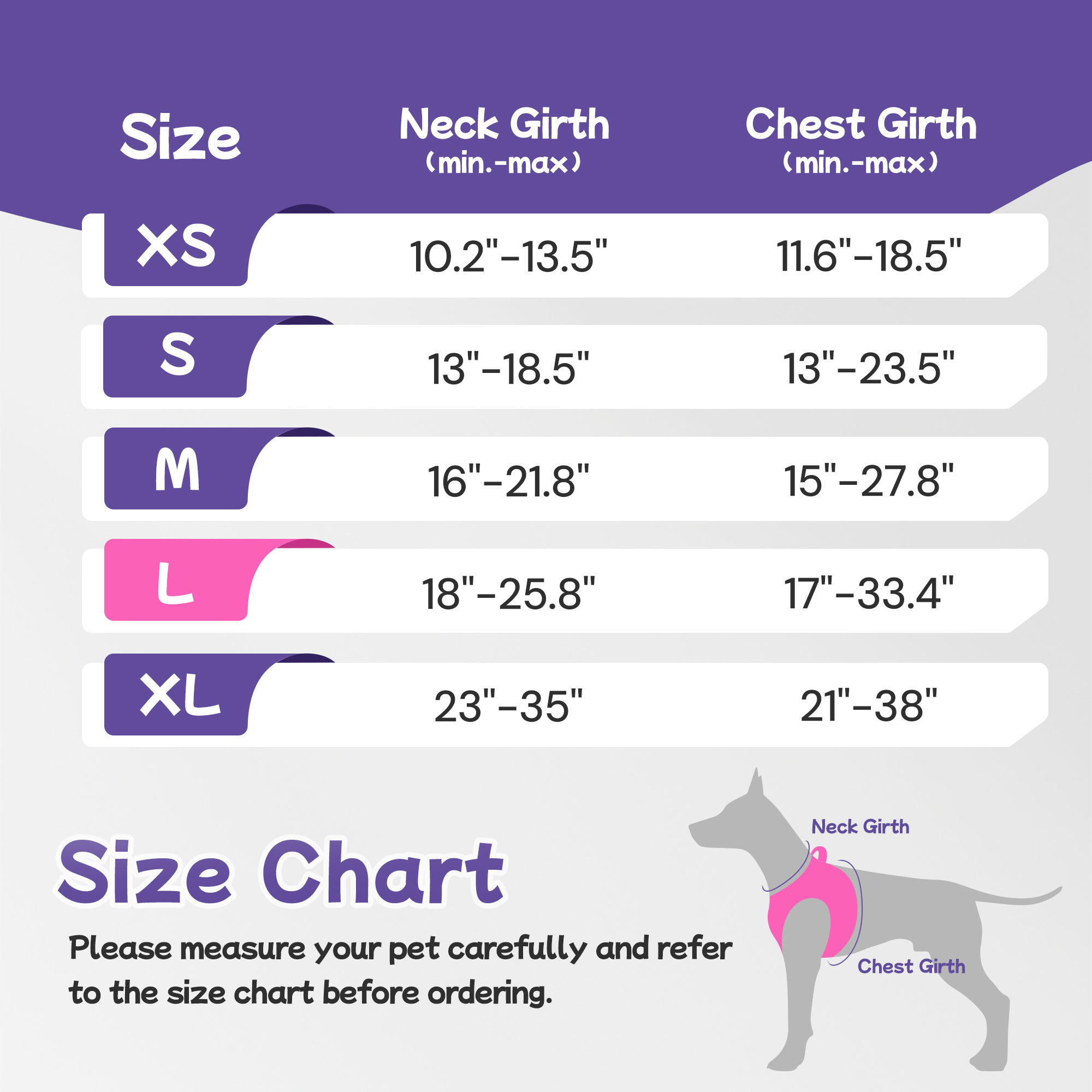Pigo No Pull Dog Harness Large Hot Pink photo 7