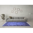 thumbnail image 3 of Ahgly Company Indoor Rectangle Oriental Blue Industrial Area Rugs, 7' x 10', 3 of 4