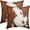 Multi 12, variant on Cute Deer Throw Pillow Covers 18"x18" Set of 2 Soft for Girls Boys Kids Deer Hunting Throw Pillowcases Room Bear Paw Print Tree Pattern Pillow Cases Cushion Covers Exotic Style Brown Cushion Cases