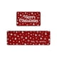 thumbnail image 2 of Tapetes de poliéster con adornos navideños, 2 unidades, tapetes y tapetes de cocina navideños, tapete antideslizante, decoración navideña para cocina, juegos de tapetes de cocina, decoración navideña, 2 of 6