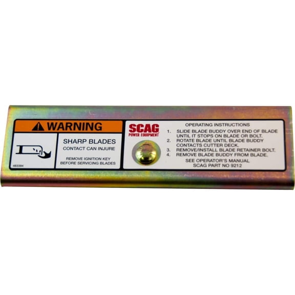 SCAG 9212 OEM Mower Blade Buddy