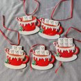 thumbnail image 2 of Adornos para árboles de Navidad, adornos navideños de resina personalizados con nombre de miembro de la familia personalizado DIY, 2 of 4