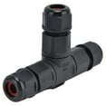 thumbnail image 3 of Neyseki Waterproof Connector 3 Pin Tee Electrical Wire Terminal Quick Connect Adapter 250V 16A TL20, 3 of 7