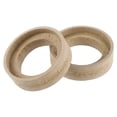 thumbnail image 4 of Unique Bargains 4 Pcs Universal 1 Inch Speaker Subwoofer Mounting Spacer Rings Solid Wood Beige, 4 of 6
