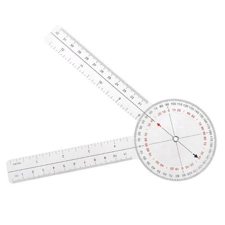 

BOOMTB 13inch 33cm Goniometer Medical Joint Ruler Calibrated Orthopedics Spinal Finger Angle Ruler Protractor