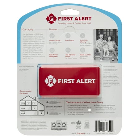 Plug-In CO Alarm