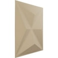 thumbnail image 2 of Ekena Millwork 19 5/8"W x 19 5/8"H Haven EnduraWall Decorative 3D Wall Panel, UltraCover Satin Smokey Beige (12-Pack for 32.04 Sq. Ft.), 2 of 6