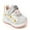Silver/Pink, variant on Stride Rite Glimmer Kid's Light-Up Sneaker, Sizes 1-13.5