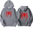thumbnail image 1 of 2024 nueva sudadera con capucha para hombre, moda urbana, sudadera con estampado de araña, sudadera de lana para mujer, sudadera con capucha de Spiderman para hombre, 1 of 1