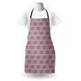 thumbnail image 3 of Amsterdam Apron, Modern Simplistic Layout of Lettering City Name Netherlands Themed, Unisex Kitchen Bib with Adjustable Neck for Cooking Gardening, Adult Size, Dried Rose Multicolor, by Ambesonne, 3 of 4