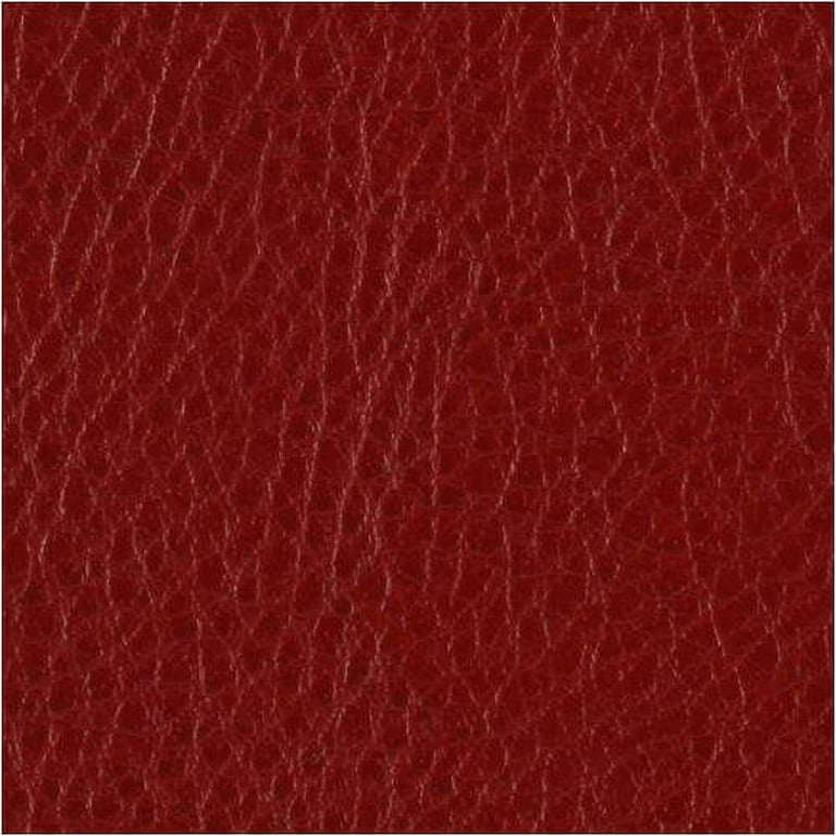 Red faux leather on sale material