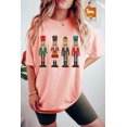 thumbnail image 5 of Fun and Charming Christmas T-Shirt - Pink Nutcracker Graphic | [ZhiHiMeRi] | (US 16-18)XL, 5 of 9