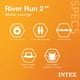 thumbnail image 3 of Balsa de agua inflable INTEX River Run para una sola persona (paquete de 4) con flotador de balsa inflable para 2 personas INTEX River Run con refrigerador, 3 of 5