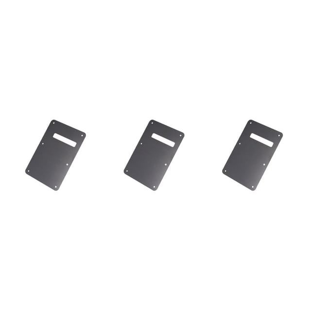 Advancent 2 Pieces Practical Guitar Backplate Tremolo Cover Cavity Back Cover Parts Replacement Scratchplate for Guitar Parts Accessories Type1 NO1