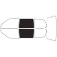 thumbnail image 2 of Rvinyl Window Tint Kit Compatible with Mercury Villager 1993-1998 - Back Precut Kit - 20%, 2 of 8
