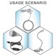 thumbnail image 4 of White Dc 5v Led Dimmer Usb Port Power Supply Qhzl A-G, 4 of 4