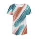 thumbnail image 5 of Camiseta Casual de Cuello Redondo de Manga Corta de las Mujeres, Top Ligero de Moda para el Uso Diario, 5 of 5