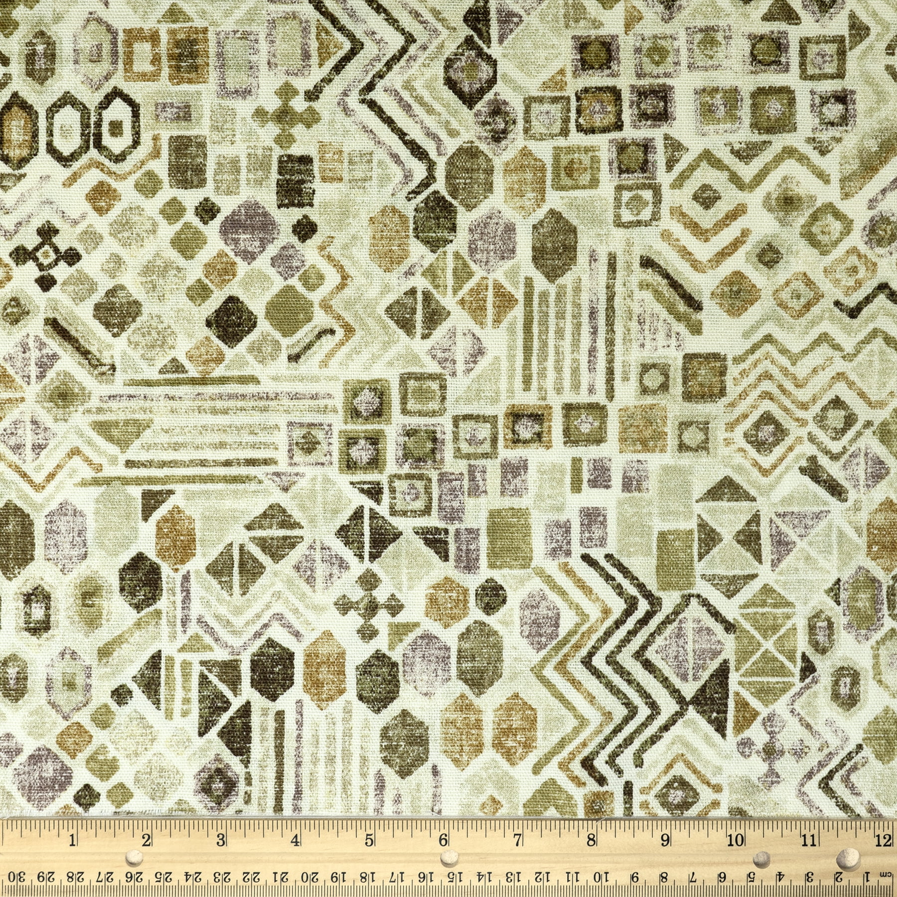 Waverly Inspirations 45' 100% Cotton Patchwork Sewing & Craft Fabric By the Yard, Tan