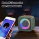 thumbnail image 4 of Altavoz Bluetooth con Luces RGB de Colores | Bluetooth 5.3 | Baja Latencia | Efecto Sonoro de Área Amplia | Batería de Alta Capacidad 500mAh | Alcance Inalámbrico de 10 Metros | 4.13x4.13x3.35, 4 of 6